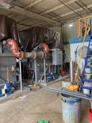 Tertiary Filter Installation